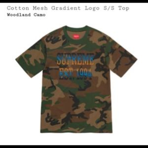 Supreme Woodland Camo Tee